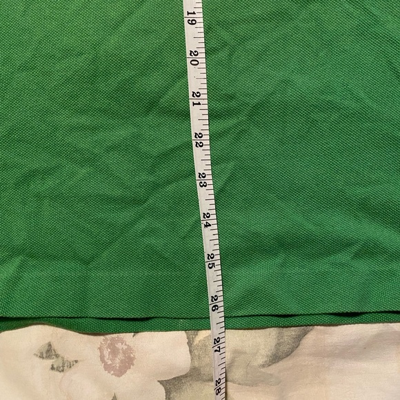 Lacoste Green Devanlay Short Sleeve Pique Polo Shirt - Picture 6 of 9
